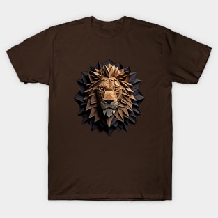 Lion origami T-Shirt